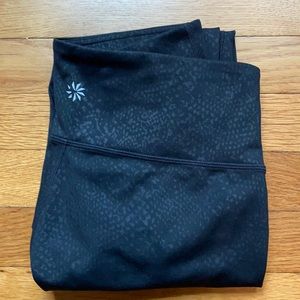 Athleta. Leggings. Black. Size S.